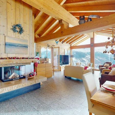 Etoiles Des Neiges Luxe & Jacuzzi Chalet 12 Pers By Alpvision Residences Hérémence エクステリア 写真