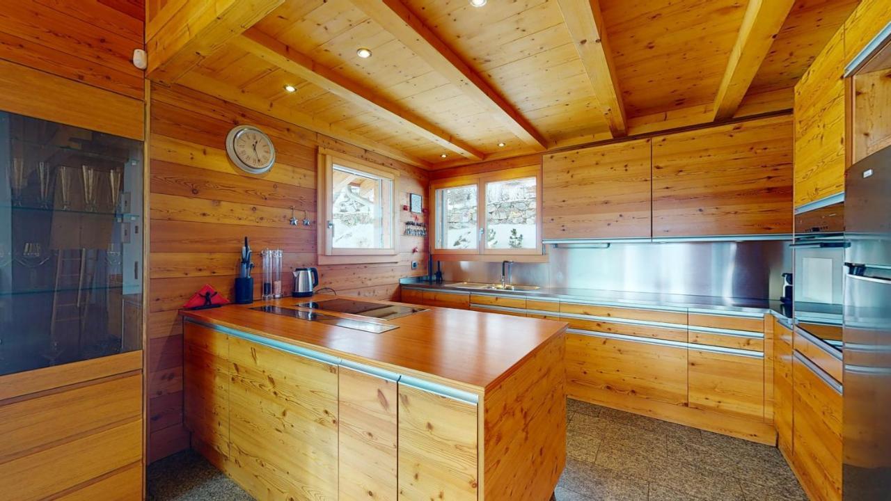 Etoiles Des Neiges Luxe & Jacuzzi Chalet 12 Pers By Alpvision Residences Hérémence エクステリア 写真