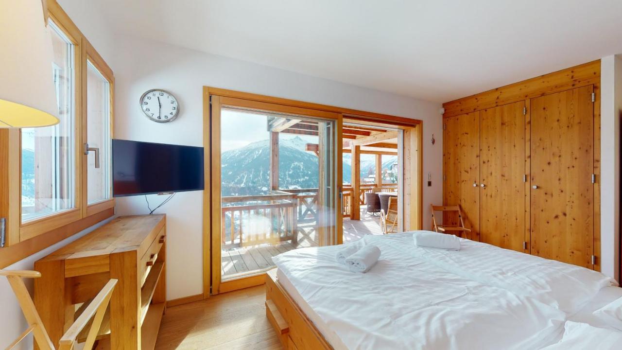 Etoiles Des Neiges Luxe & Jacuzzi Chalet 12 Pers By Alpvision Residences Hérémence エクステリア 写真